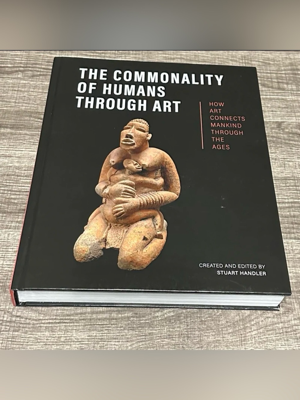 The Commonality of Humans Through Art Book How Art Connects.. Stuart Handler NEW